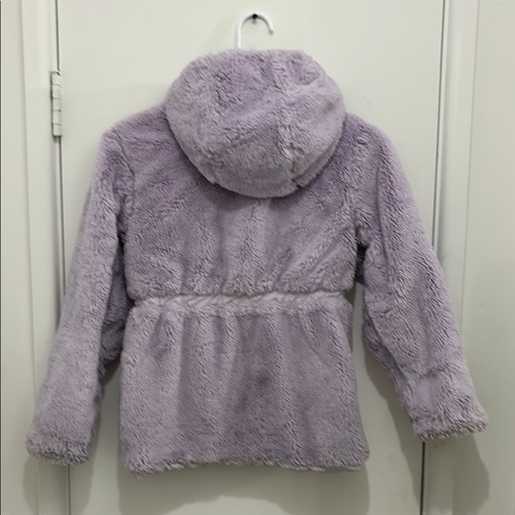 Purple Fleece Hooded Jacket - Picture 3 of 4